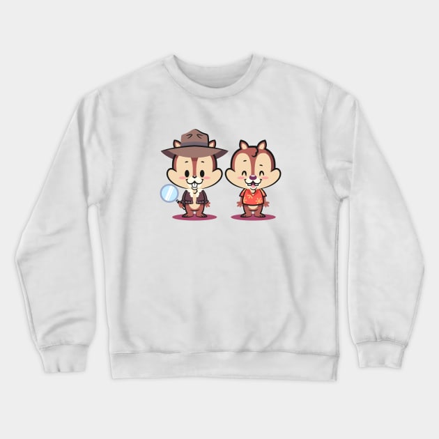 Rad Rangers Crewneck Sweatshirt by TanoshiBoy